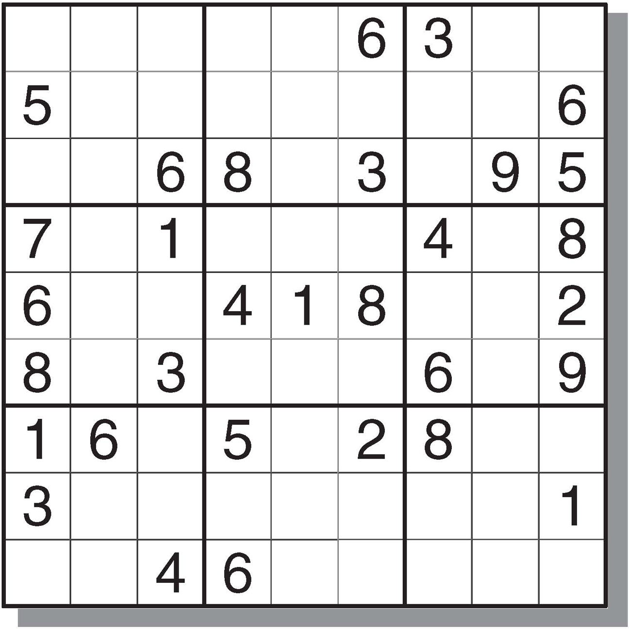 Sudoku Puzzles Medium Level Printable - Sudoku Printable