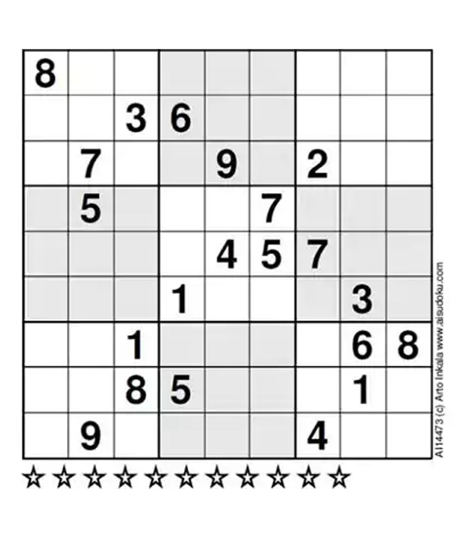 Hard Sudoku Printable 6 Per Page Printabler Sudoku Printable