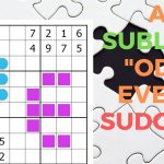 A Sublime "odd Even" Sudoku