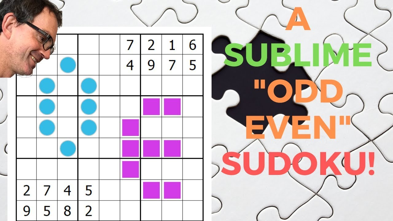 A Sublime &amp;quot;odd Even&amp;quot; Sudoku