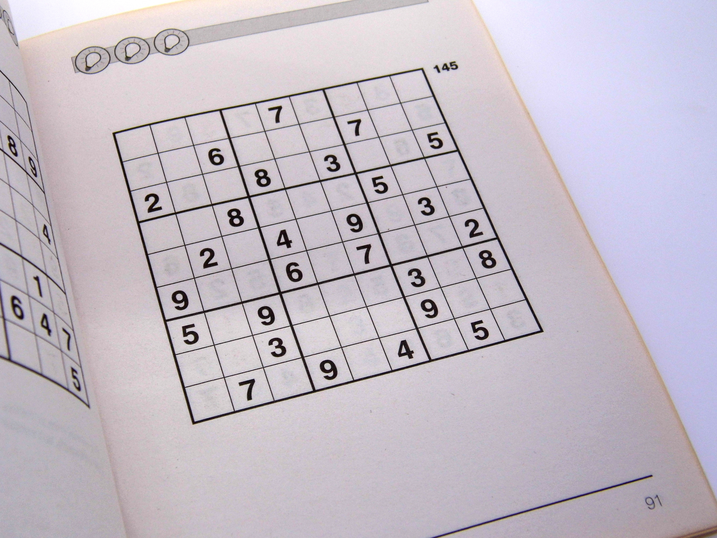 Archive Puzzles – 20 Beginner Sudoku Puzzles – Books 1 To 10