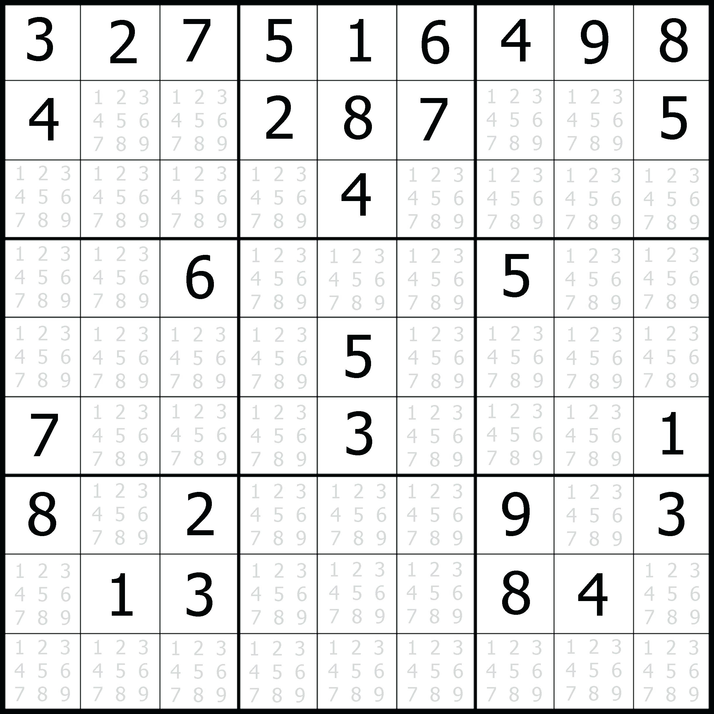 Blank Sudoku Worksheet | Printable Worksheets And Activities