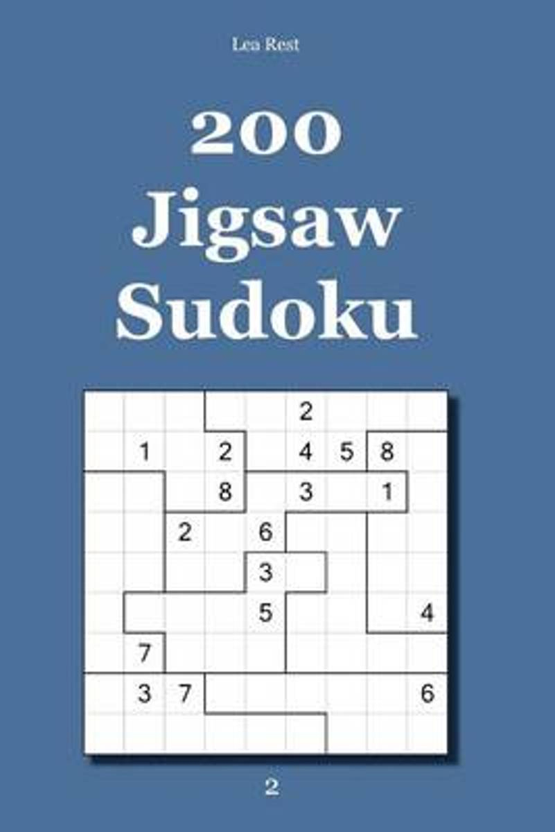 Bol | 200 Jigsaw Sudoku 2, Lea Rest | 9783954972913 | Boeken