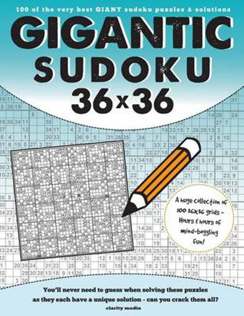 Bol | Gigantic Sudoku 36X36 | 9781516986330 | Clarity