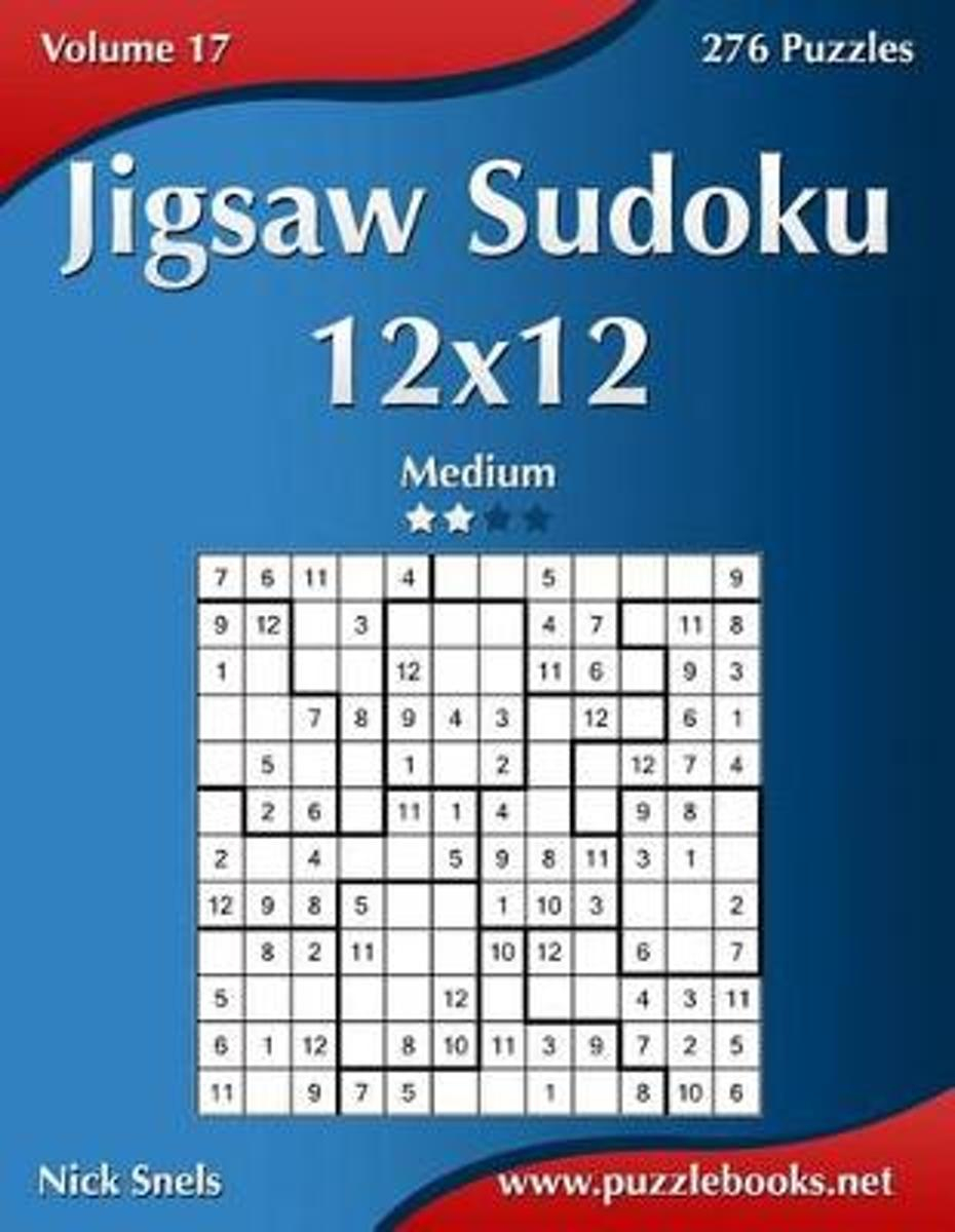 Bol | Jigsaw Sudoku 12X12 - Medium - Volume 17 - 276