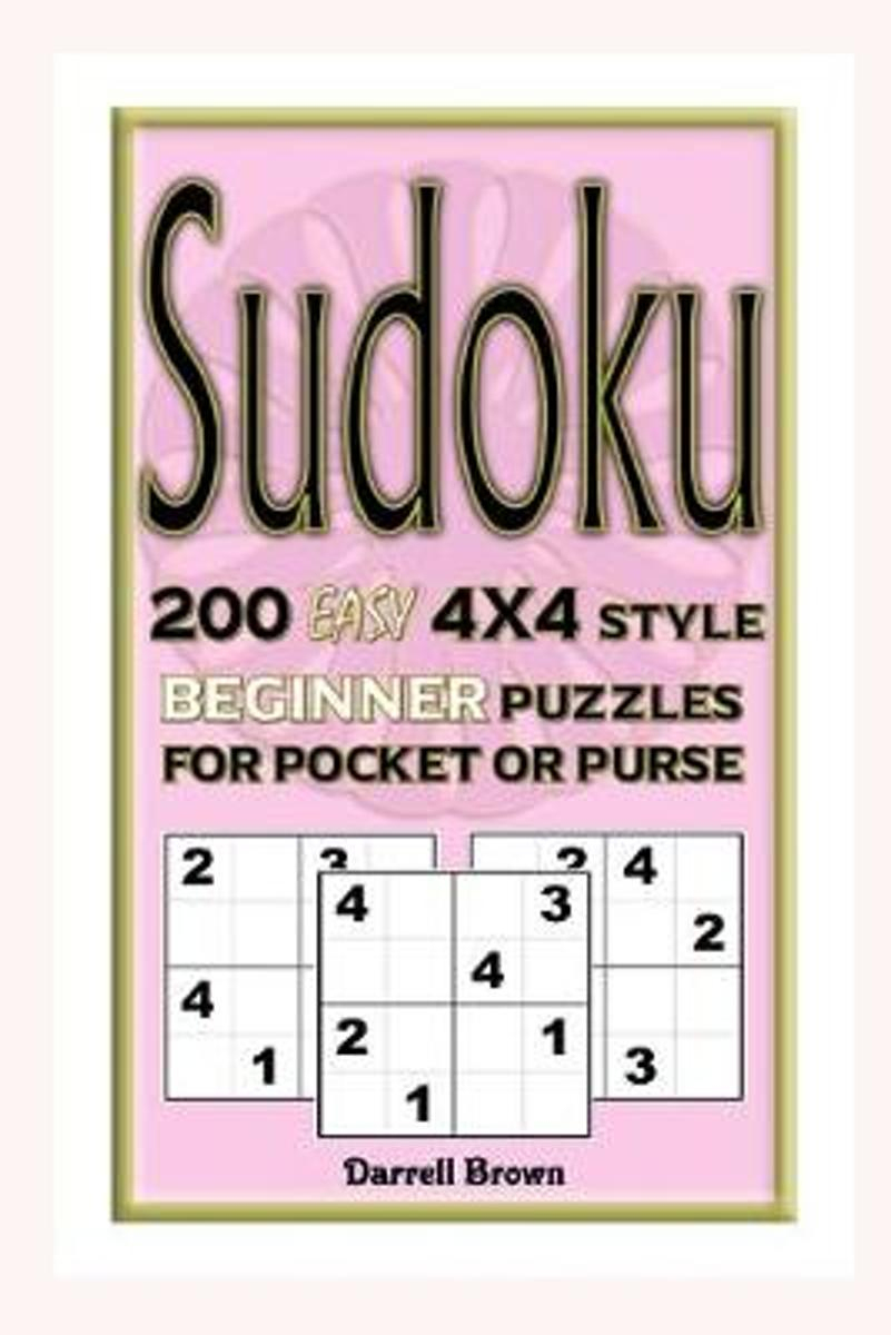Bol | Sudoku 200 Easy 4X4 Style Beginner Puzzles For
