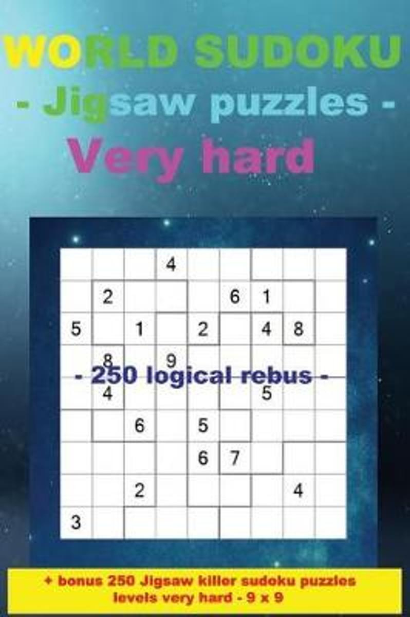 Bol | World Sudoku - Jigsaw Puzzles Very Hard - 250