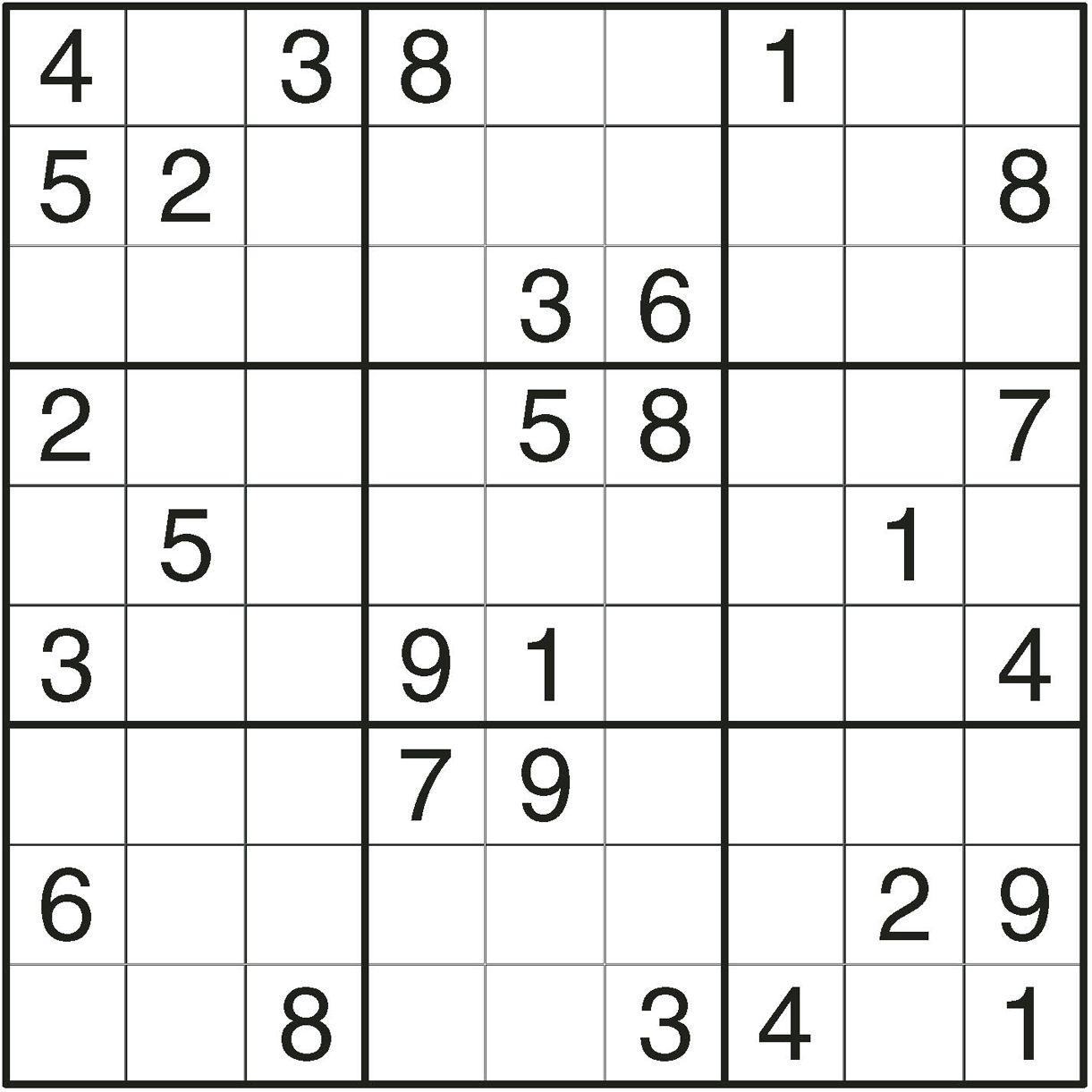 Very Difficult Sudoku Printable Printable Word Searches