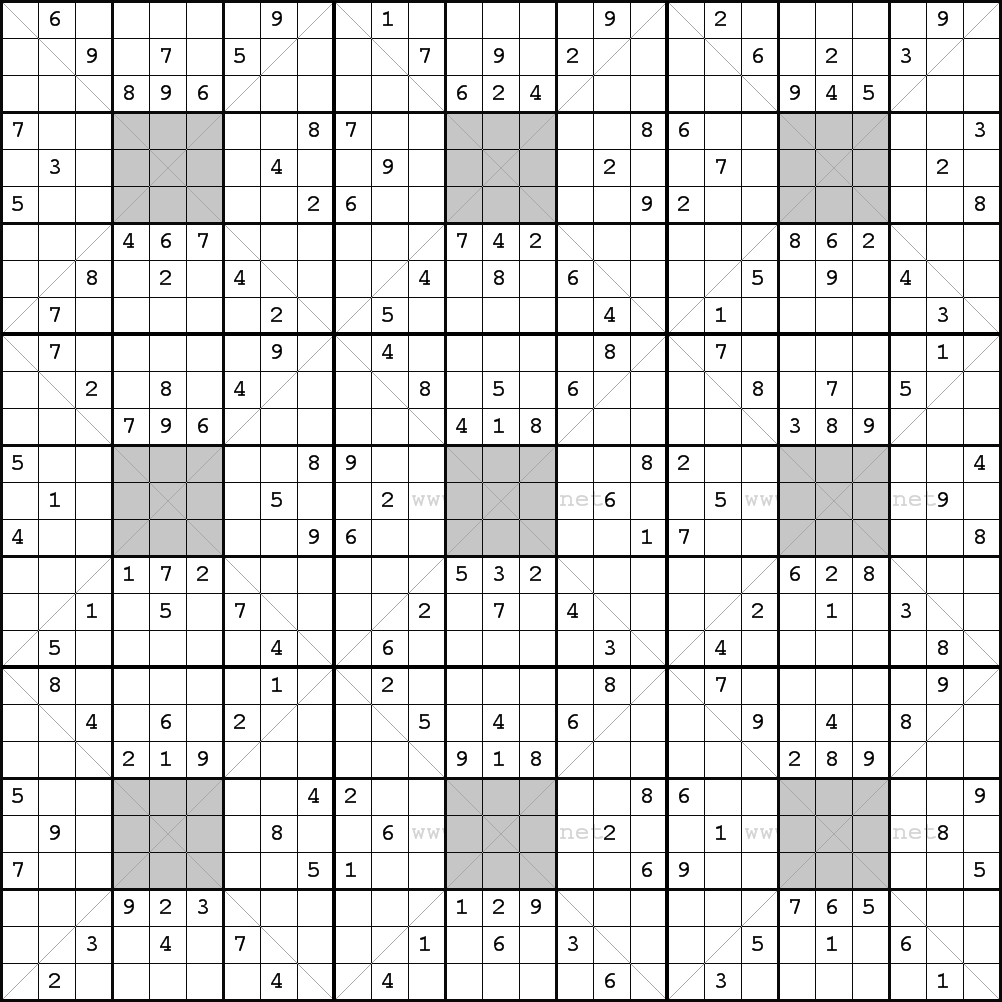 Printable Washington Post Sudoku Sudoku Printable