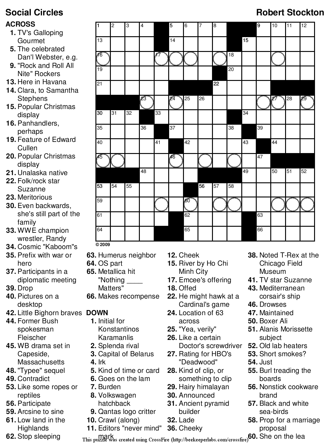 Crossword Puzzles Printable - Yahoo Image Search Results