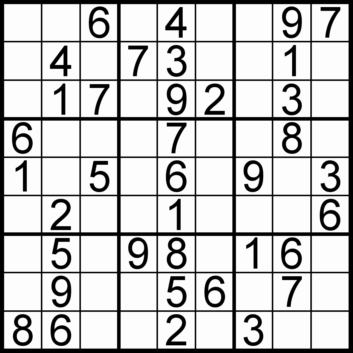 Free Printable Sudoku Very Easy Sudoku Printable