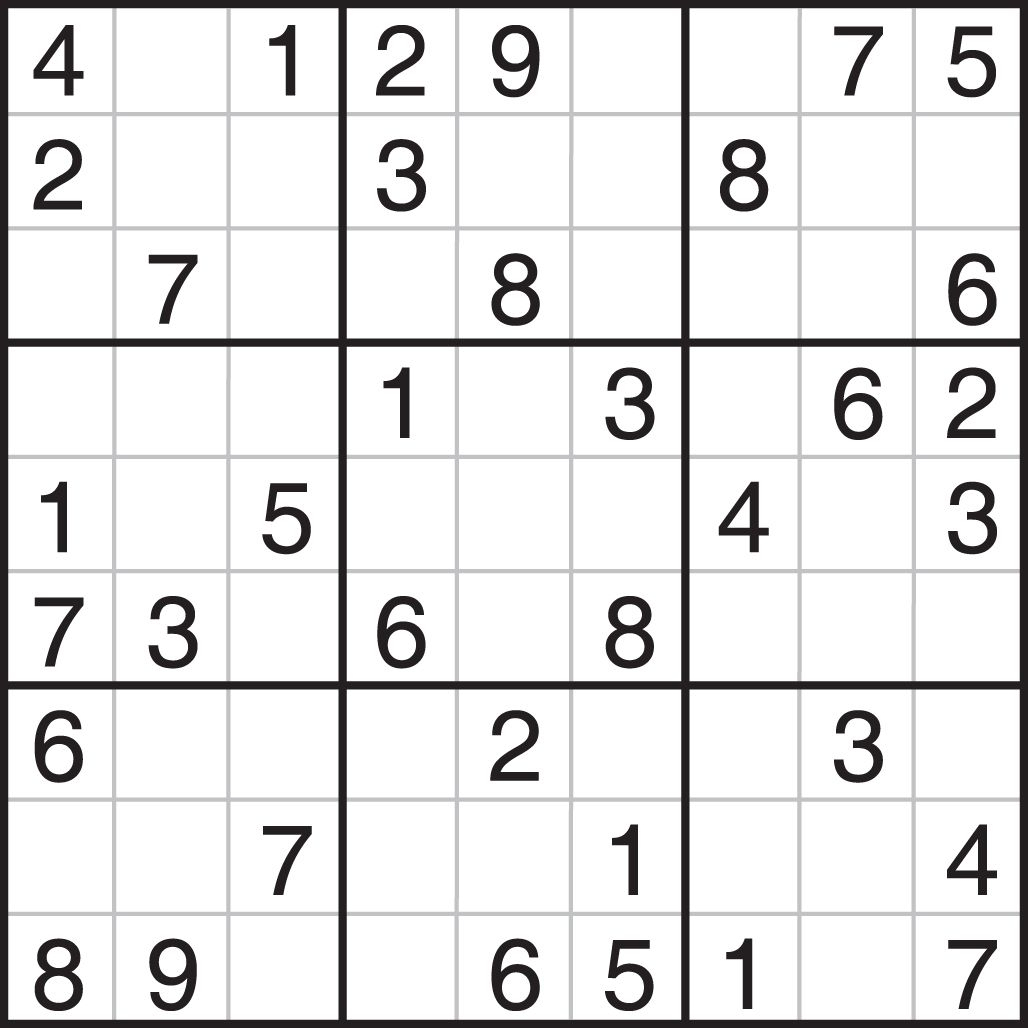 Easy Sudoku Printable - Dalep.midnightpig.co