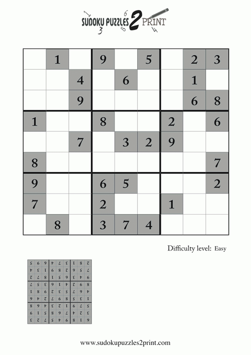 sudoku printables easy pdf sudoku printable