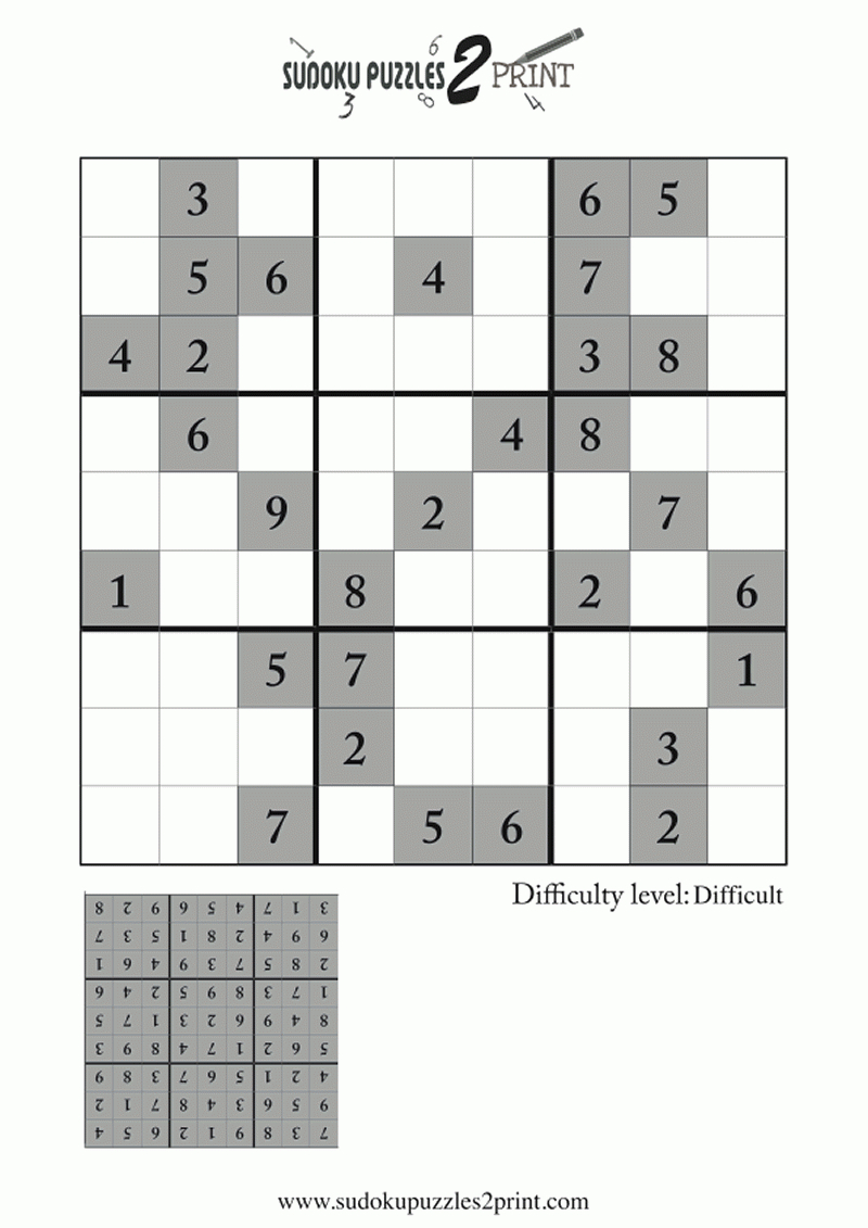 free large print sudoku puzzle printable