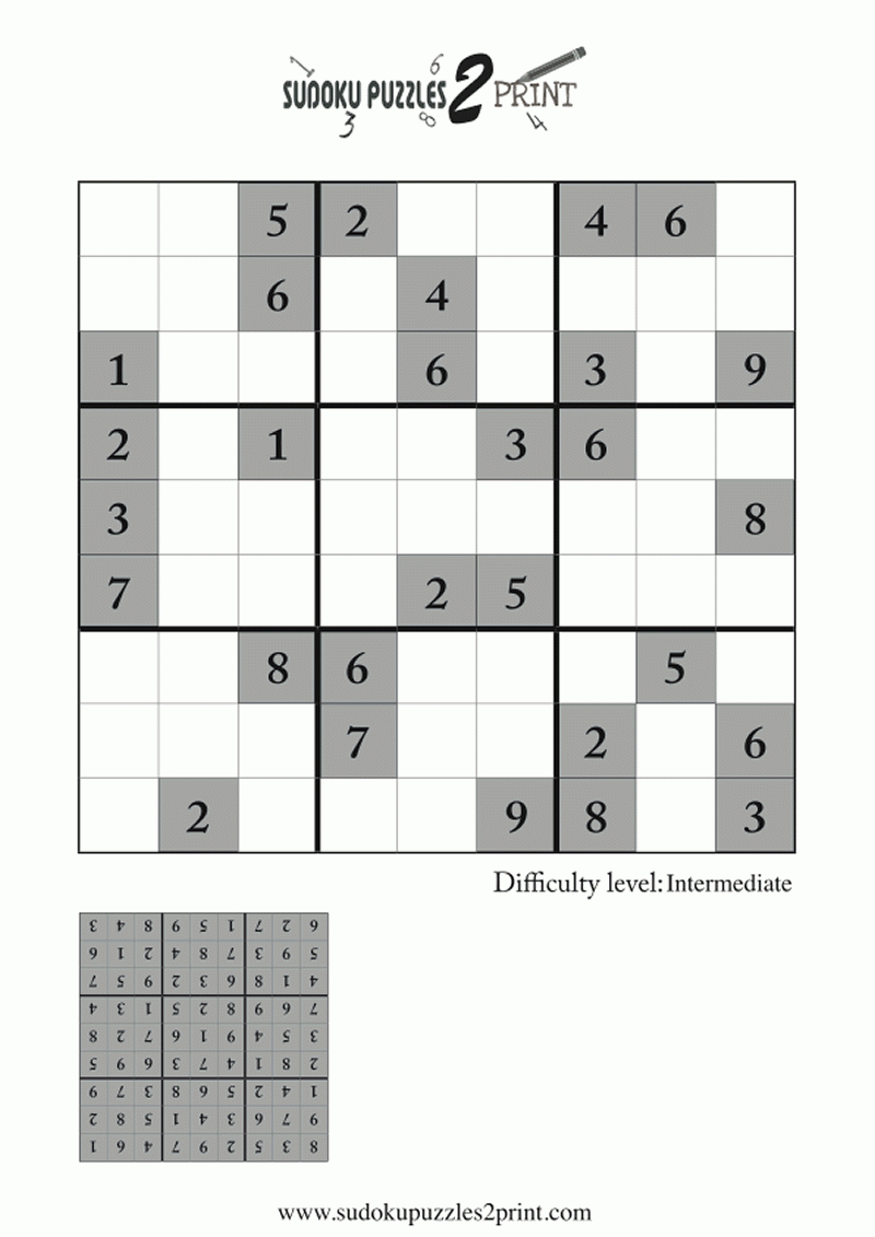 Featured Sudoku Puzzle To Print 4