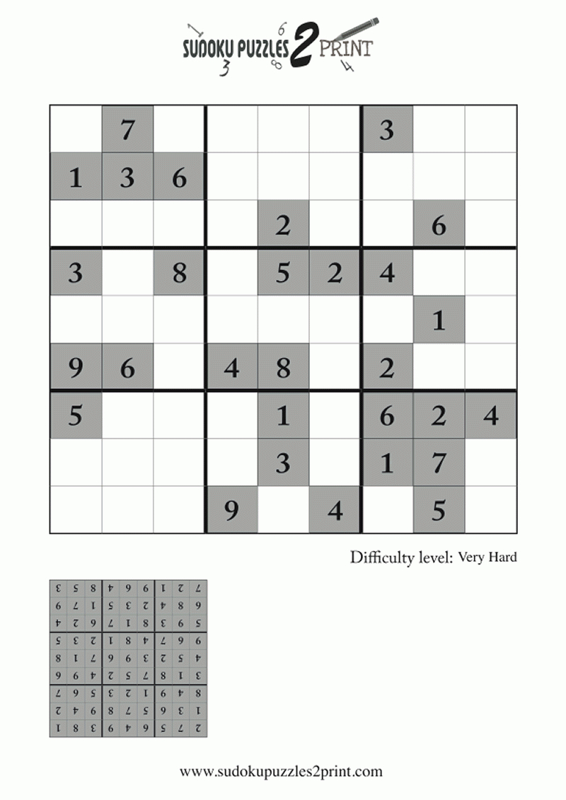 Featured Sudoku Puzzle To Print 8