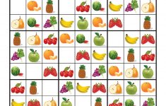 Fruit Sudoku Puzzles {Free Printables} | Sudoku Puzzles