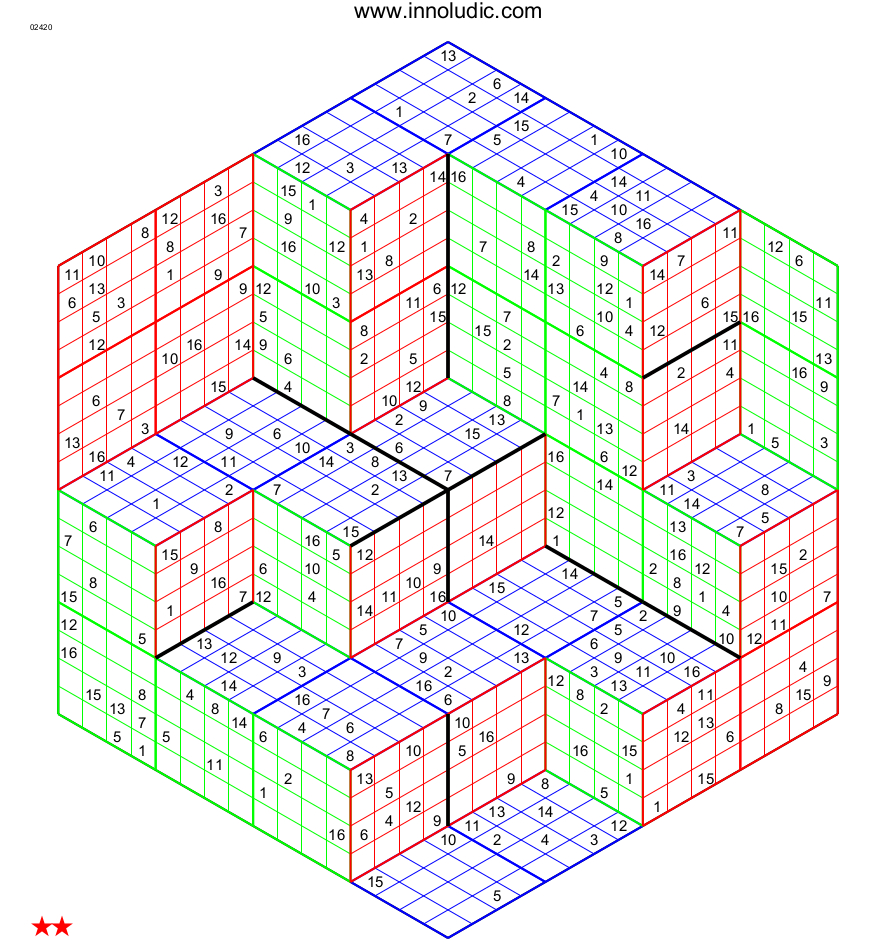 home sudoku printable