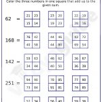 Match Sum 01   Download This Printable Maths Puzzle For Kids