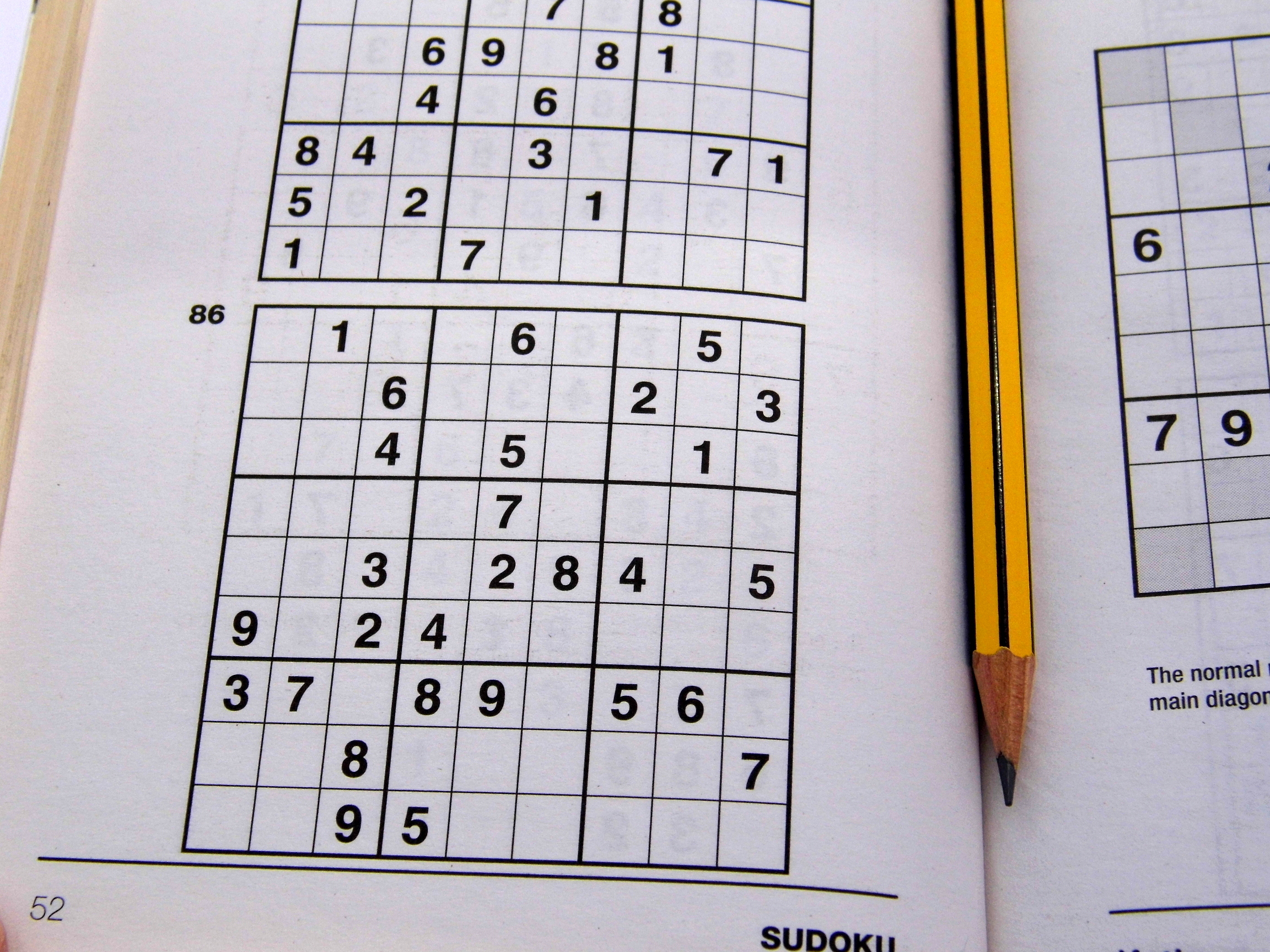 Medium Printable Sudoku Puzzles 2 Per Page – Book 1 – Free