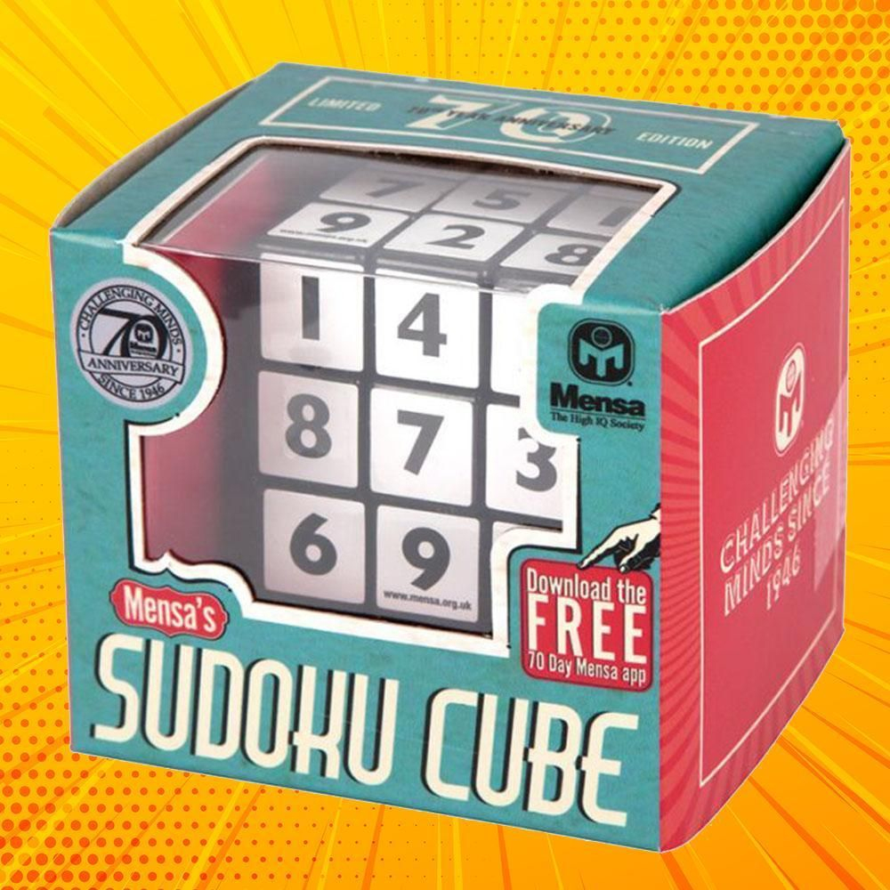 Mensa Sudoku Cube Number Puzzle | Number Puzzles, Cube