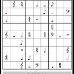 Music Sudoku Activity For Students