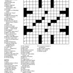 New Printable Usa Today Crossword Puzzles | Best Printable