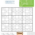 Nutrition Sudoku | Food Words, Learning Theory, Healthy Choices