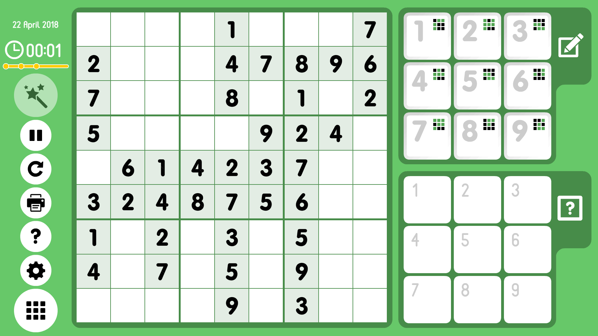 Online Sudoku Game - Game Showcase - Html5 Game Devs Forum