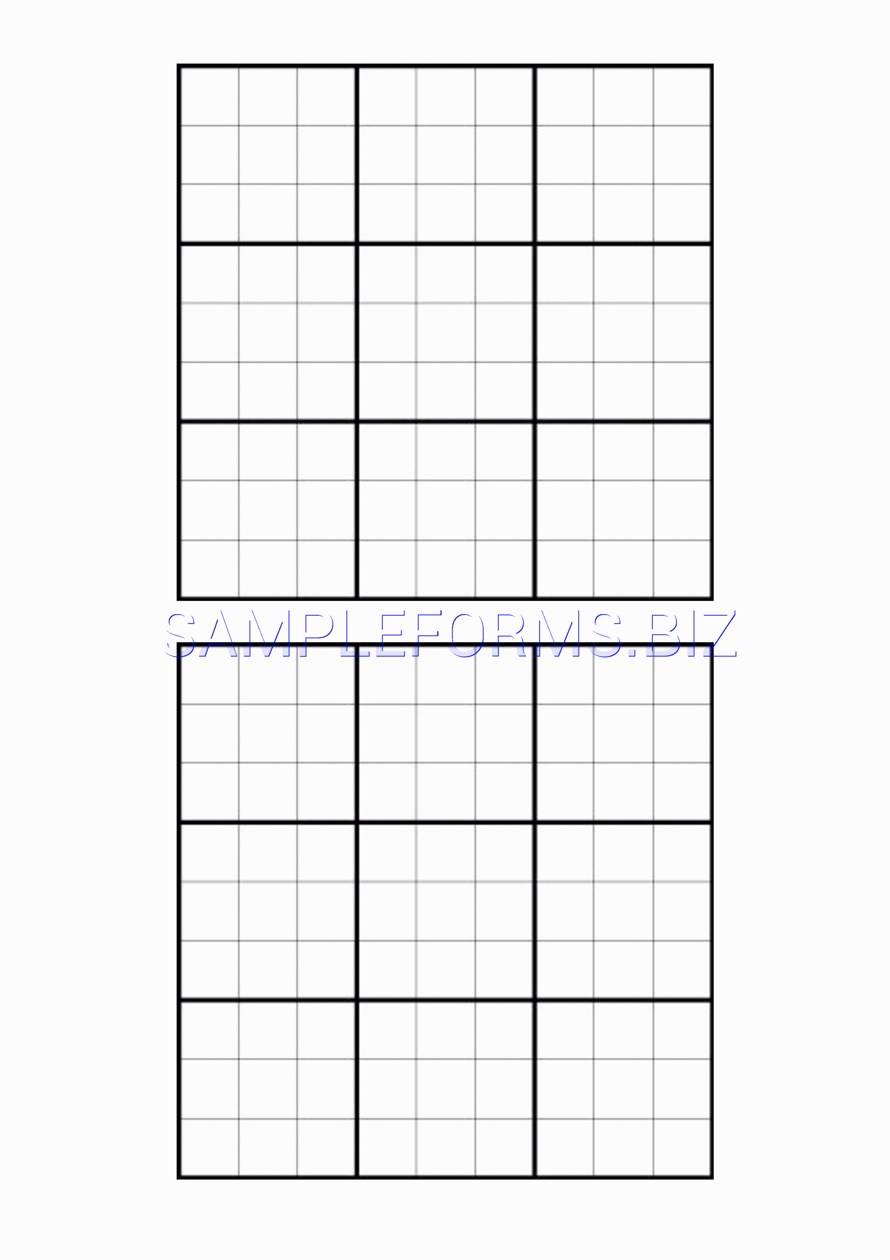 Preview Pdf Blank Sudoku Grid, 1
