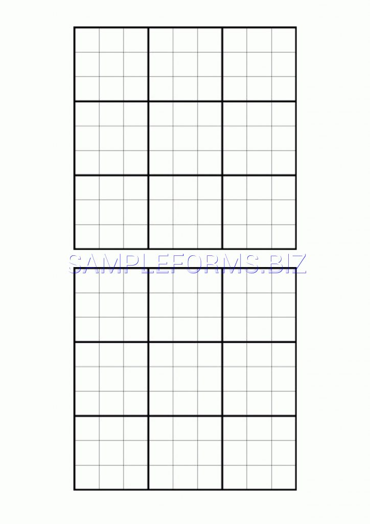 Sudoku Printable Blank Grids Printable World Holiday