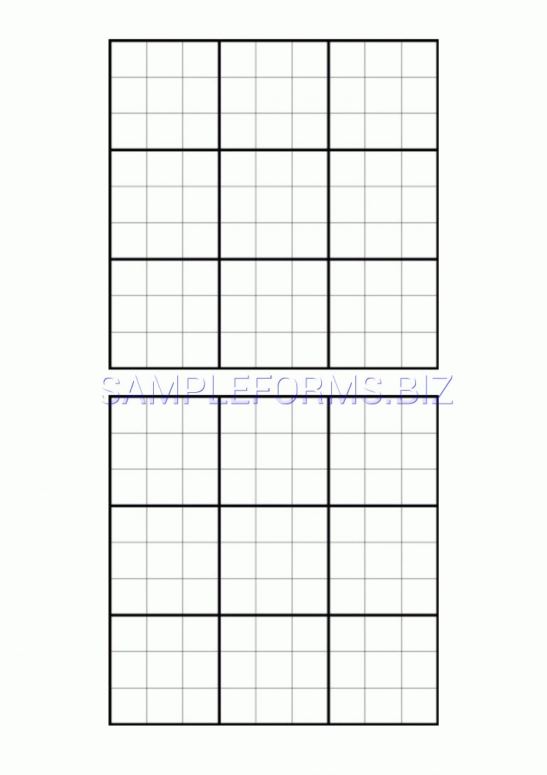printable sudoku pages