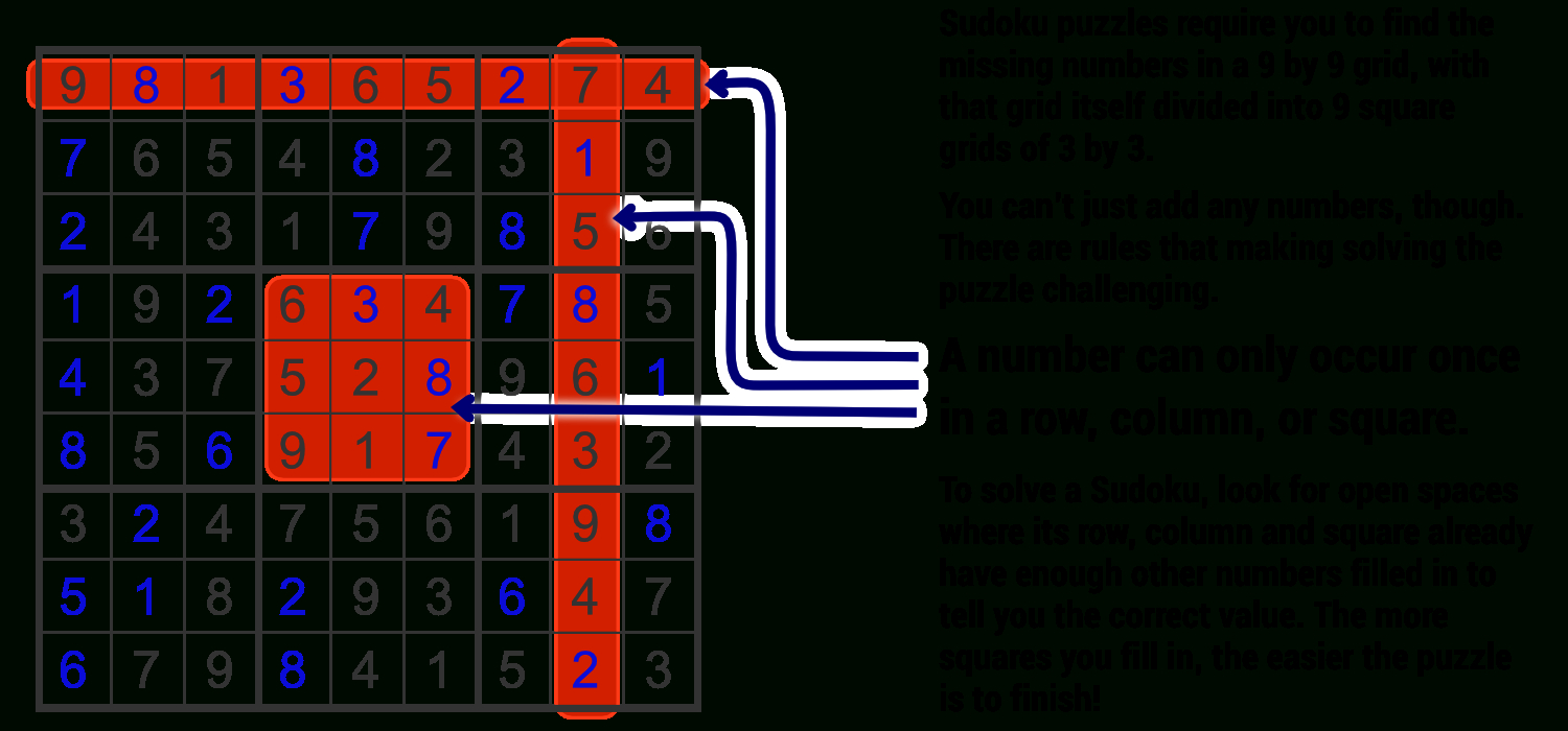 Printable Easy Sudoku When Learning Sudoku, &amp;quot;easy&amp;quot; In The