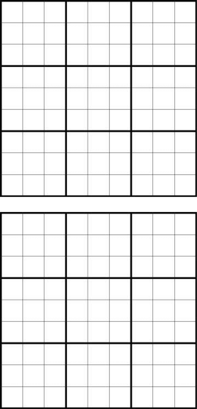 Printable Sudoku Grids - Have Fun Anytime