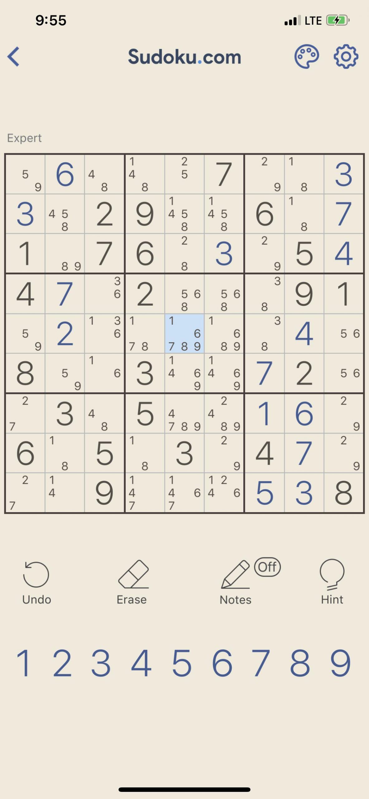 Probably The Hardest Sudoku Puzzle I&amp;#039;ve Ever Played. Me And