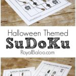 Spooky Halloween Sudoku Free Printable For Kids | Activities