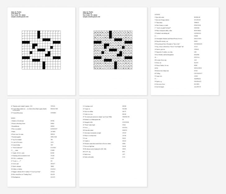 submit your crossword puzzles to the new york times the sudoku