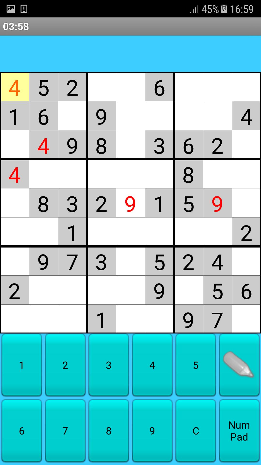 download the new version Sudoku (Oh no! Another one!)