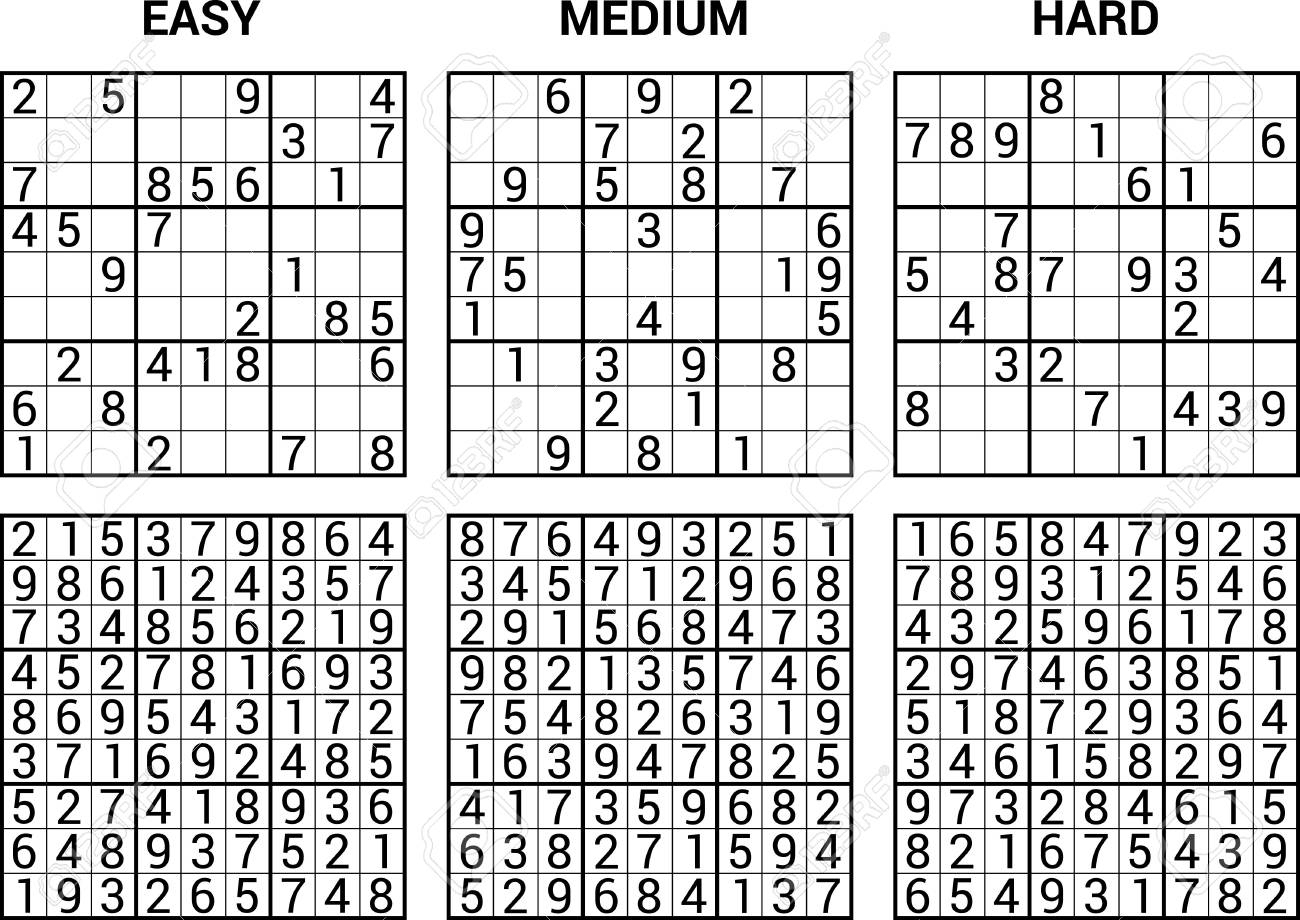 free printable sudoku puzzles with solutions