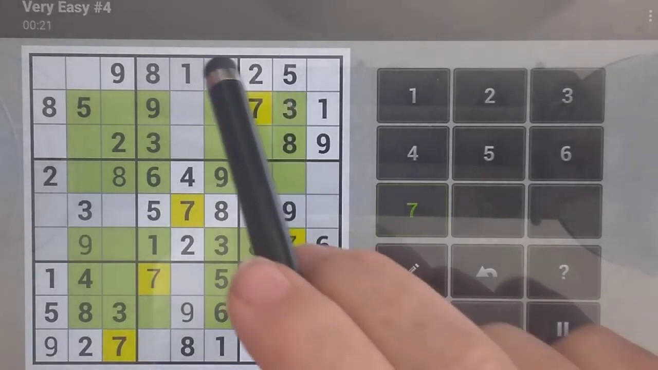 Sudoku Solver - How To Solve Hyper Sudoku Very Easy #4