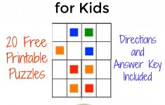 The Activity Mom – Free Printable Color Sudoku Puzzles For
