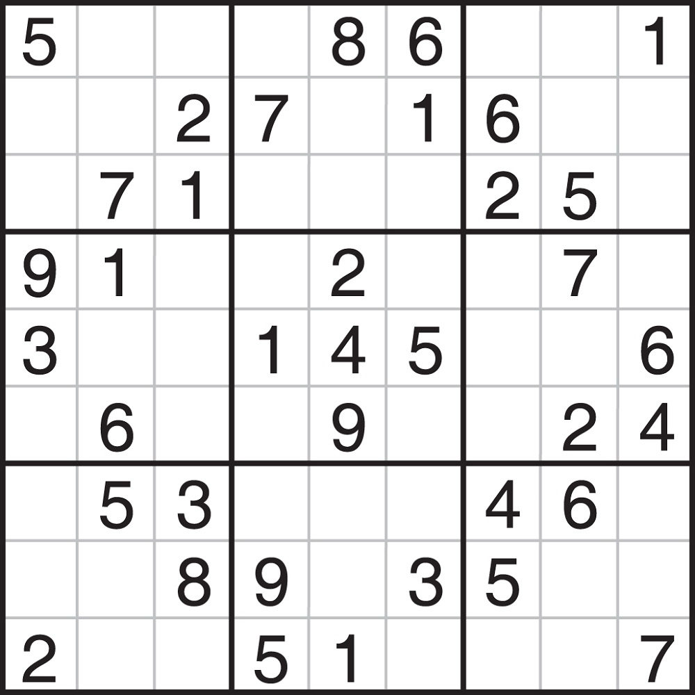 sudoku very easy printable