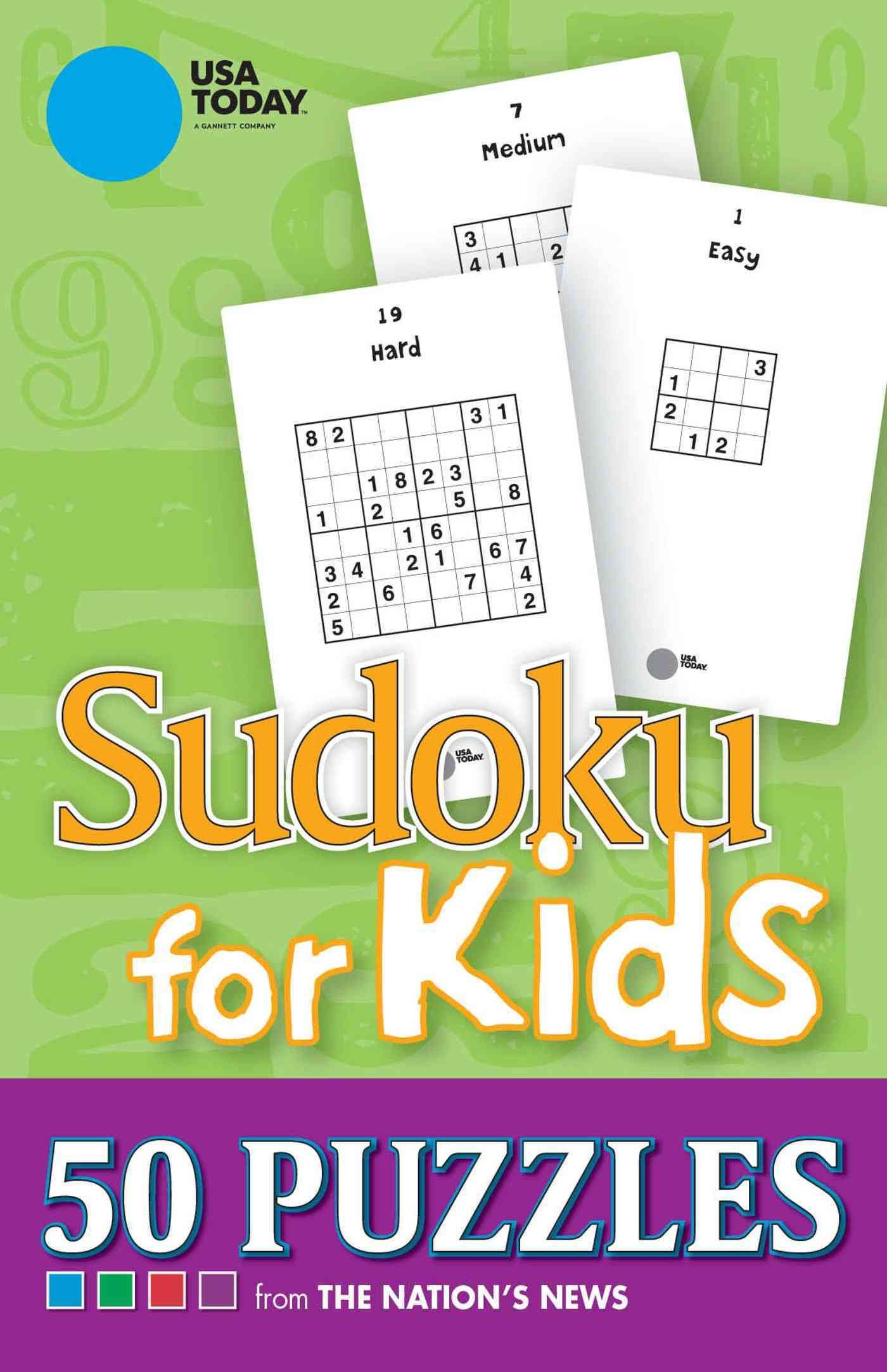 Usa Today Sudoku For Kids: 50 Puzzles From The Nation&amp;#039;s News