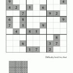Very Hard Sudoku Puzzle To Print 7