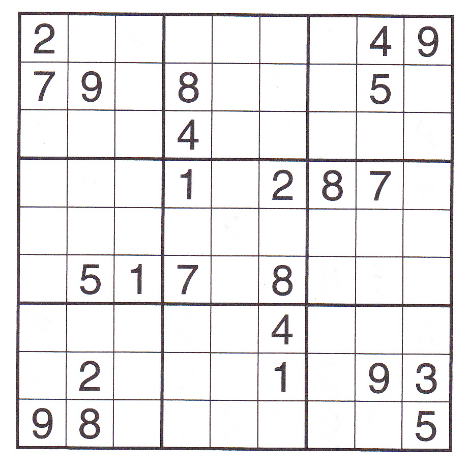 Free Printable Sudoku 16×16 Numbers Sudoku Printable