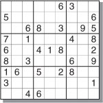 4 Best Images Of Free Medium Printable Sudoku   Sudoku