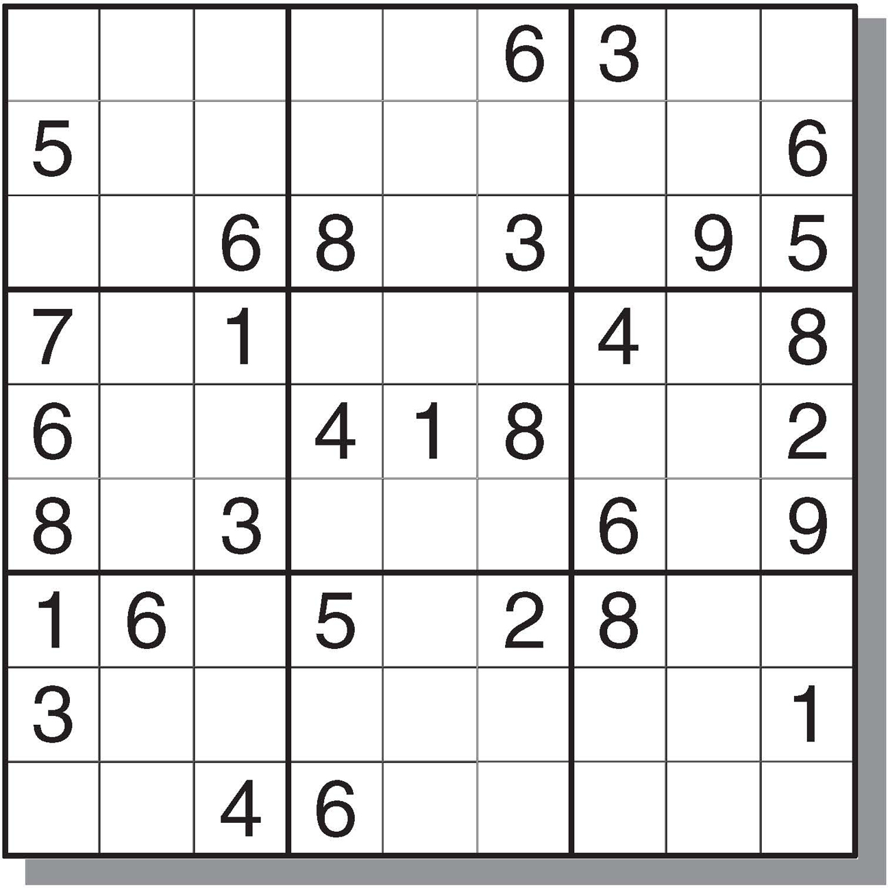 4 Best Images Of Free Medium Printable Sudoku - Sudoku