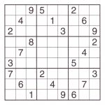 5 Best Images Of Printable Sudoku Puzzles To Print