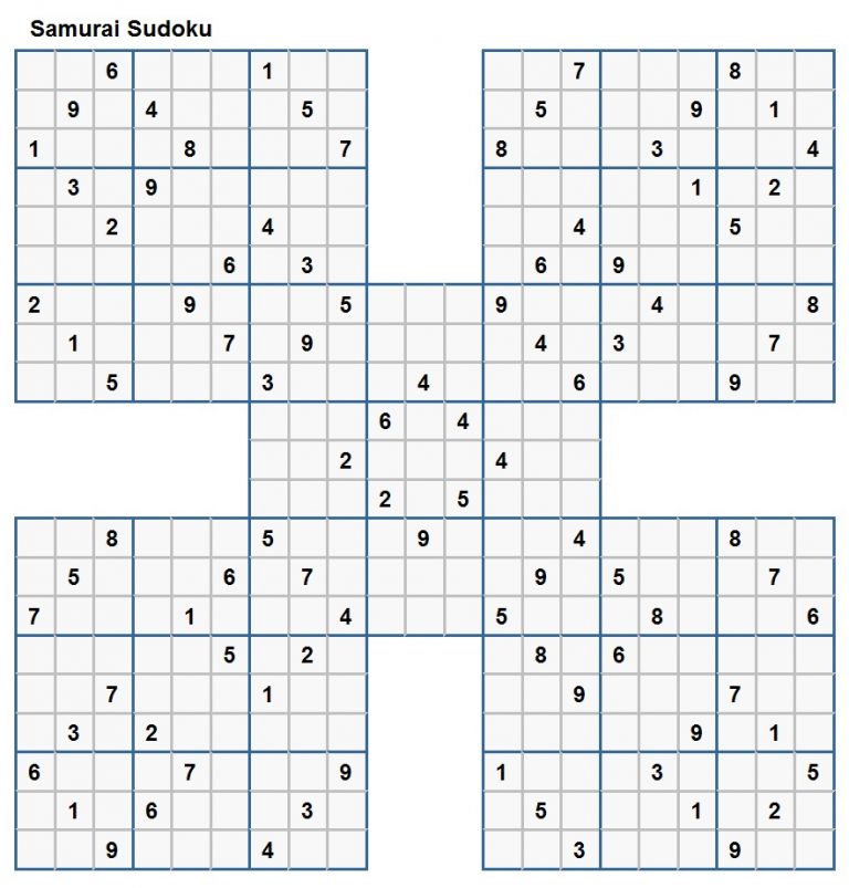 84 Free Printable Monster Sudoku Puzzles, Printable Monster Sudoku