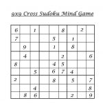 9X9 Cross Sudoku 11